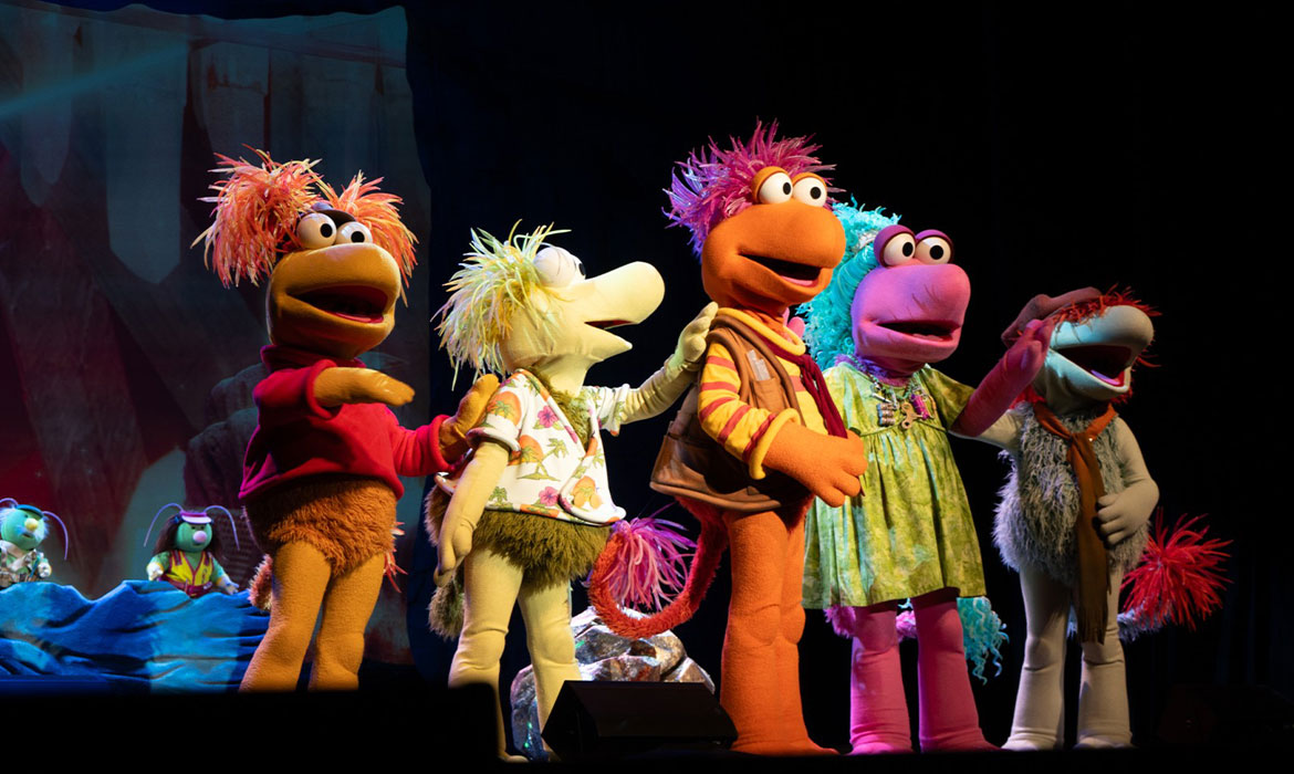 The Fraggles gather in their vibrant underground world, sharing music, friendship and laughter in a heartwarming stage production designed for audiences of all ages.
