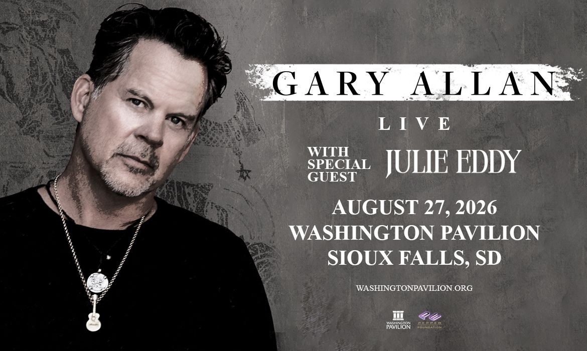 Gary Allan comes to the Washington Pavilion to perform his new album "Ruthless" on August 27, 2026