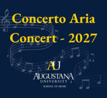 Augustana University School of Music Concerto Aria Concert